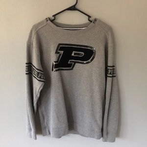 PINK purdue crewneck sweatshirt!